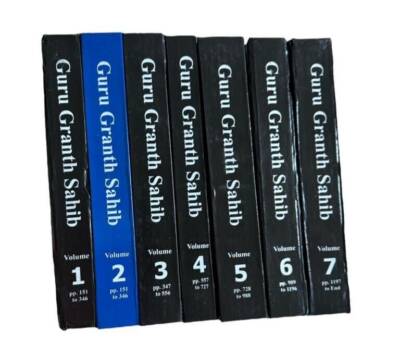 Sri Guru Granth Sahib Ji English Translation Seven Volumes Sanchia Complete Set