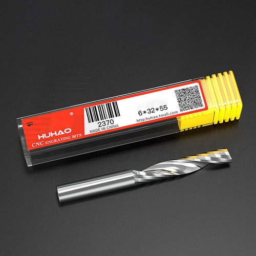 Ø5/6/8mm Carbide Router Bit Single Flute End Mill CNC Milling Cutter MDF Plastic - Picture 7 of 46