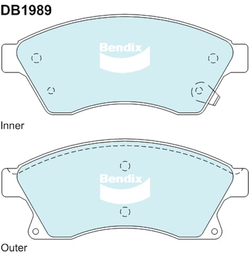4 Pcs Front Ultima GKT Brake Pads for Holden Barina TM 1.4L 1.6L Cruze JG JH - Picture 3 of 3