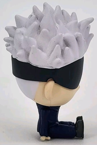 Jujutsu Kaisen SATORU GOJO Bobble Head 2.5" Plastic Anime YuMe Figure - 第 2/6 張圖片