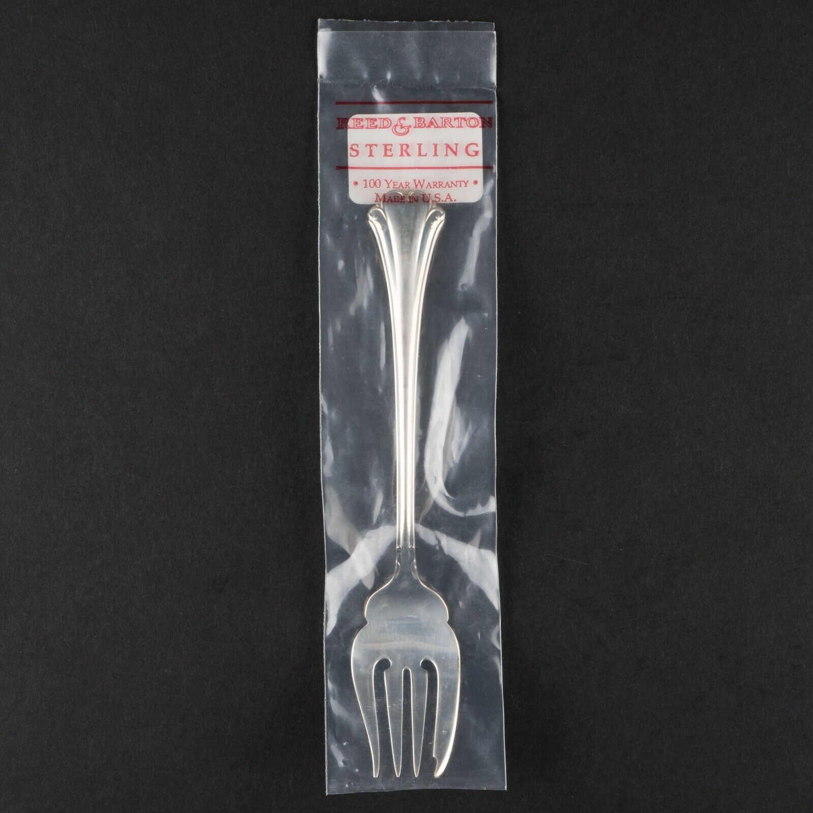 6.75" Salad Fork New in Sleeve, 4 Available, English Chippendale Reed & Barton