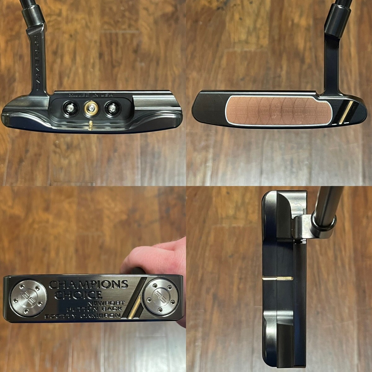 クラブ CHAMPIONS CHOICE NEWPORT+ BUTTON BACK Newport Button Back - Scotty Cameron