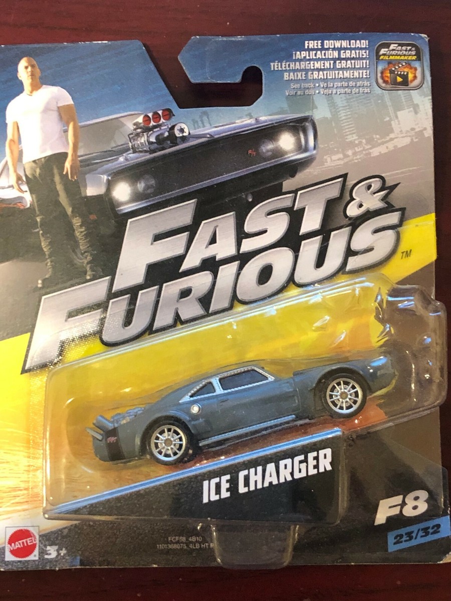 Fast & Furious 8 Die-Cast Car 1968 Doge Ice Charger Hot Wheels