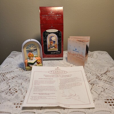 Hallmark Ornament A Christmas Eve Story Spoonful of Stars Becky Kelly 1998