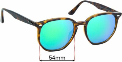SFx Replacement Sunglass Lenses fits Ray Ban RB4306-F 54mm Wide