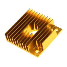 Aluminium Gold Heat Sink Radiator 40 x40x11mm Cooling Fan Heatsink For MK7 MK8