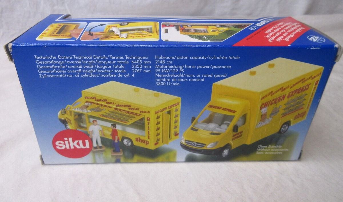 Siku 1938 - Modellino Furgone Taxi In Metallo Die-Cast, Scala 1:50, Giocattolo Da Collezione Per Bambini