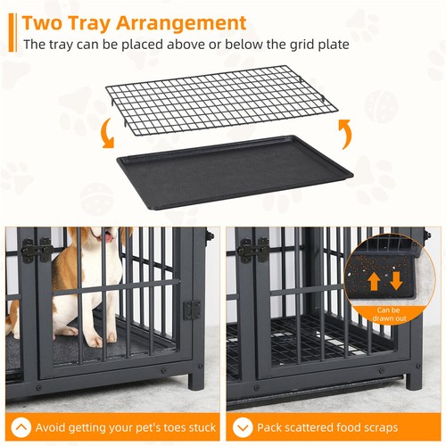 XXL Large Heavy Duty Wooden Dog Crate Furniture Unlimited Combinable Dog Kennel - Picture 11 of 33