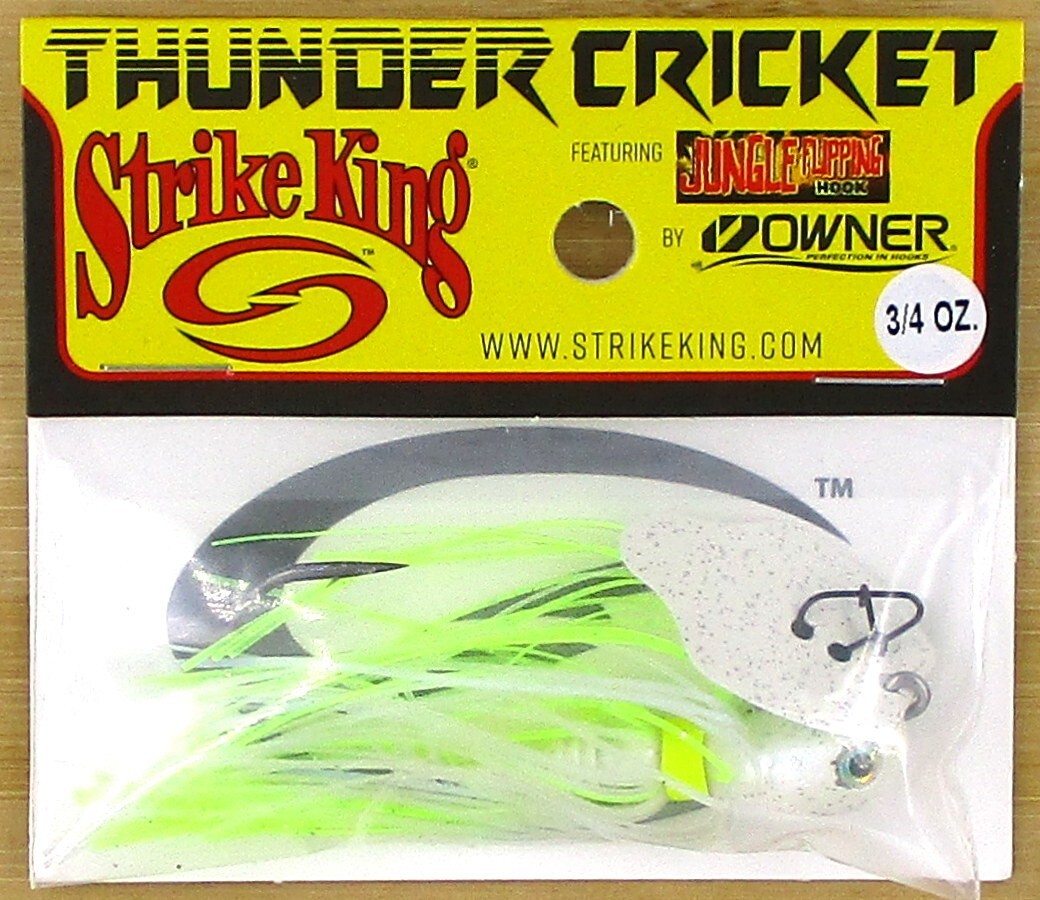 (12) Strike King 3/4 Oz Thunder Cricket Bladed Vibrating Jigs Assortment #1 New - Image 5