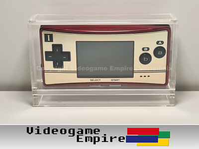 1x ACRYL BOX CASE (UV) für Nintendo Game Boy Micro Konsole (loses Gerät) Plexi