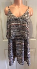 FOREVER 21, Size Large, Spaghetti Strap, Fully Lined, Mini Dress