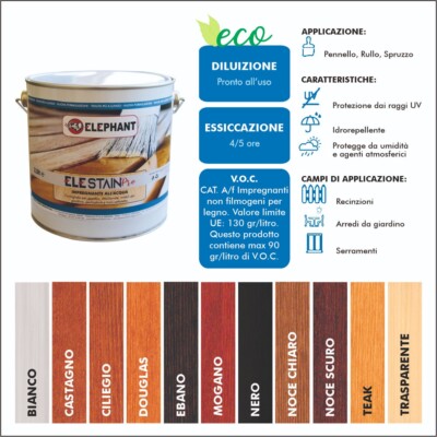 Profi Outdoor Wasser Holz Imprägnierung 2,5 lt | ELE STAIN PRO