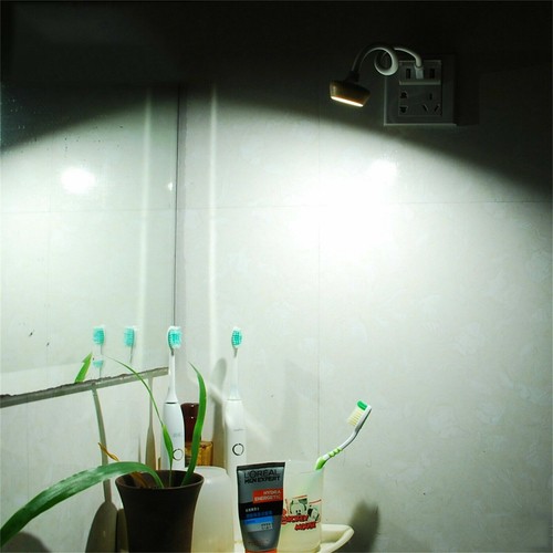 LED Night Light USB Eye-Caring Reading Mushroom Lamp Rosewood Bulb White GL870 - Picture 4 of 14