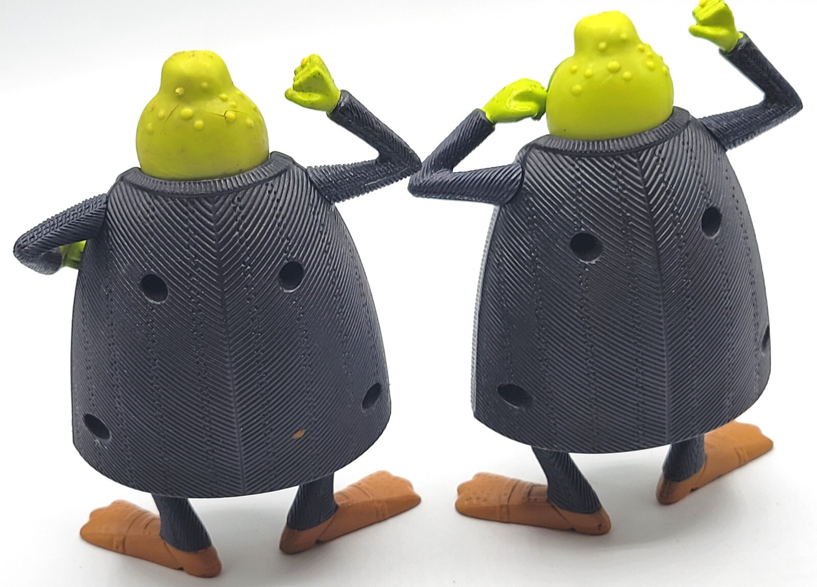 2 McDonald's Happy Meal Toy Flushed Away The Toad Frog Arms Head Move