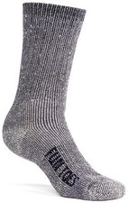 FUN TOES Men Thermal Heavy Duty Merino Wool Socks Hiking 2 Pairs Blue Size 8 12