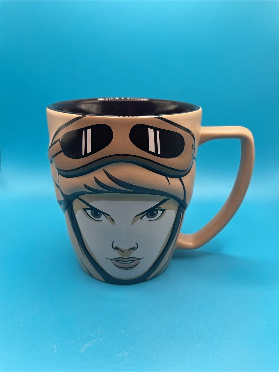 Star Wars 3D REY MUG 12 oz. Coffee Cup Force Awakens Genuine Disney Store
