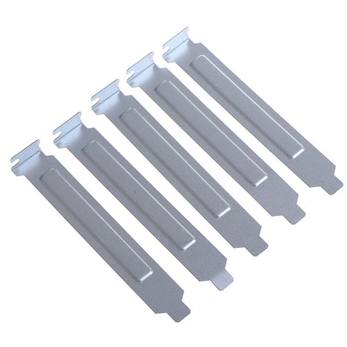 5pcs 12cm Silver PCI Slot Cover PC Computer Case Dust Filter Blanking PlateB`xi - Photo 3/12