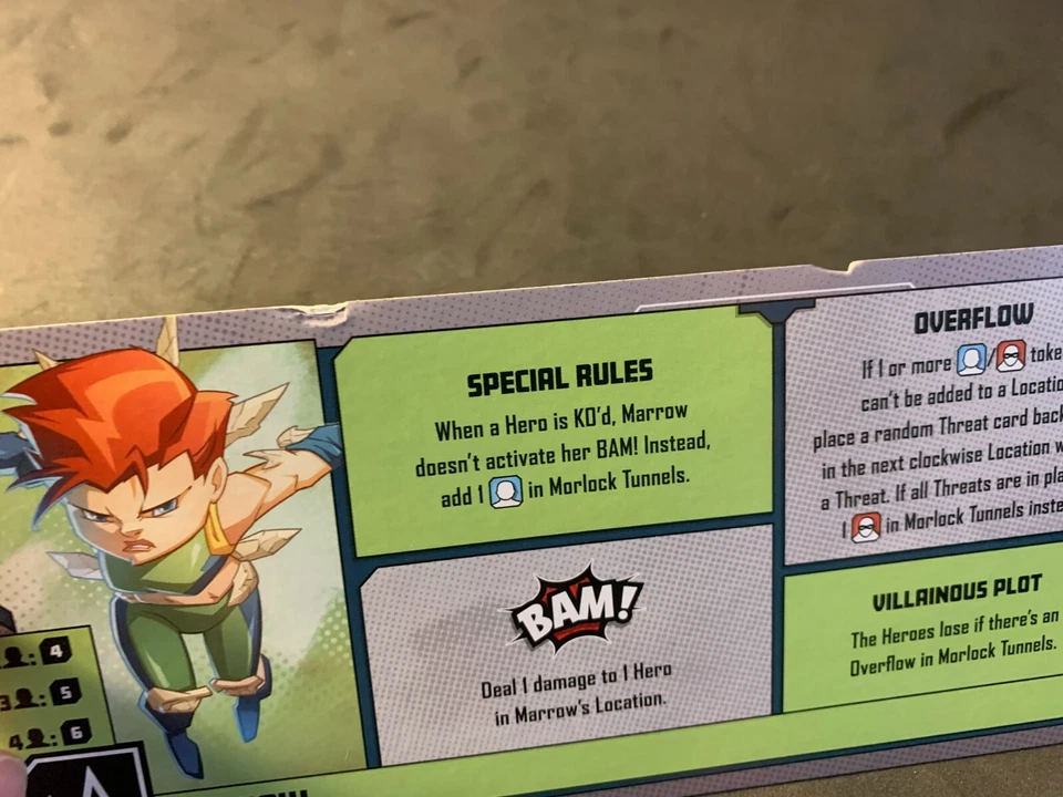 Heróis e vilões Marvel United danificados e/ou usados ~ Minis, promoções do Kickstarter - Imagem 2 de 4