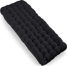 Zone Tech Black Camping Cot Mattress Pad,  Sleeping Pad Inflatable Sleeping Mat