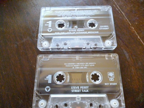 Steve Perry Cassettes For the Love of Strange Medicine Street Talk Journey - Picture 3 of 4