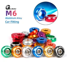 M6 Aluminium Fenders Washer/Screw For Fairing Fender Karting Pedal License Plate