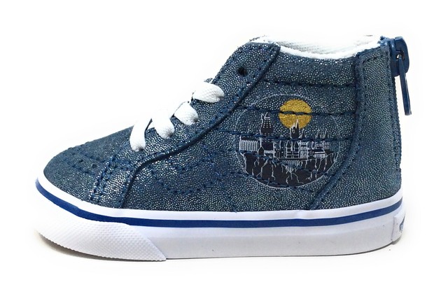 Girls VANS Sz 11 Shoes Sk8-hi Zip Harry 