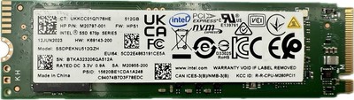Intel 670p 512GB M.2 NVMe SSD PCIe 3.0 x4 2280 PC Laptop Notebook Festplatte
