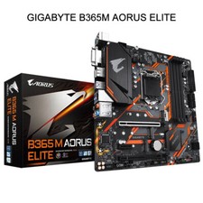 GIGABYTE B365M AORUS ELITE Dual PCI-E M.2 Slots Support 8 9 Gen CPU Motherboard