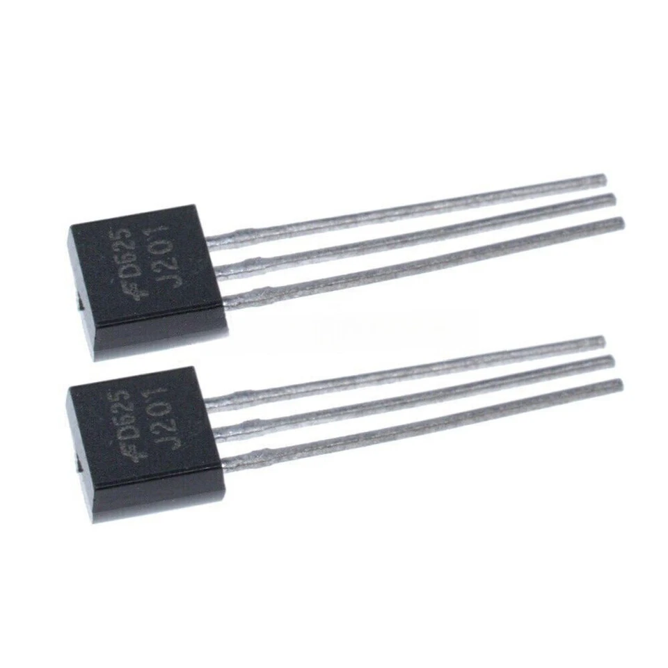 10PCS J201 Transistor JFET N Kanal TO-92 50mA 40V - Bild 2 von 4