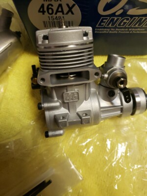 OS Engine - OS max 46 AX - rc motor - New - Part No 15481 Made In