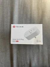 TECKIN Smart Plug WiFi Outlet 16A with Energy Monitoring Alexa/Google New (201)