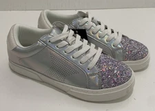 Girls' Talia Lace-Up Sneakers Iridescent - art class - SIZE 5