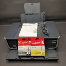 Canon PIXMA IP4300 iP4300 Digital Photo Inkjet Printer W/ Blk & Yellow INK!