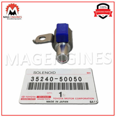 35240-50050 GENUINE OEM SOLENOID ASSY, AUTOMATIC TRANSMISSION 3
