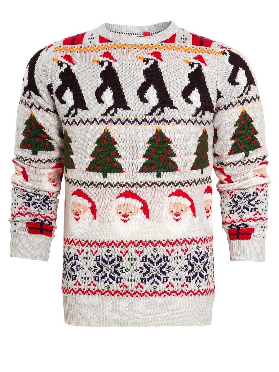 Knitted Sweater Amazon Xmas Pullover Saliuentm Kids Toddler Baby