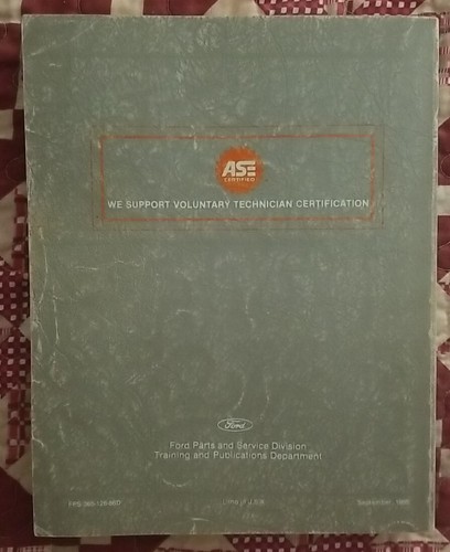 1986 Mustang, Thunderbird, Mark VII, Cougar Shop Manual Set - Volumes B, D, & F - Picture 6 of 16