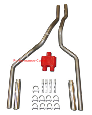 88-93 Chevrolet GMC Truck 4.3 5.0 5.7 Dual Exhaust Mandrel - Cherry Bomb Extreme