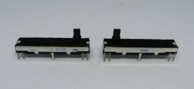 Yamaha slider set (volume + data) for DX7, DX9, DX11, DX21 & DX100