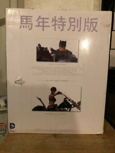 BATMAN STATUE 1ST DARK KNIGHT RETURNS A CALL TO ARMS YEAR OF THE HORSE SPECIAL - Picture 7 of 8
