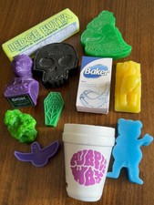 Skateboard Wax Bundle baker zero krooked creature dgk shake junt