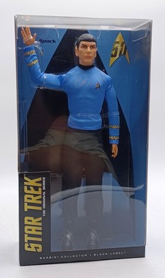 2016 50 Years Star Trek Barbie Puppe: Ken as Mister Spock / Mattel DGW68, NrfB