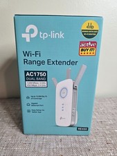 TP-Link RE450 AC1750 Wi-Fi Range Extender Dual Band 1750Mbps Gigabit Tested