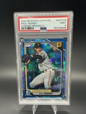 2024 Bowman Chrome Sapphire Paul Skenes BCP-125 PSA 9