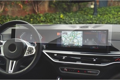 SXCY Fit for 2024 2025 2026 BMW X5/X6/X7 Screen Protector [14.9 Inch Navi+12.3Da