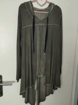 Tredy Tunika Bluse Shirt, Gr. 3, oliv