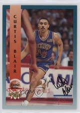 1992 Front Row Authentic Signatures 243/500 Curtis Blair #9 Auto 1my2
