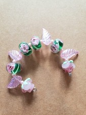 Beautiful Lampwork Glass Beads M8