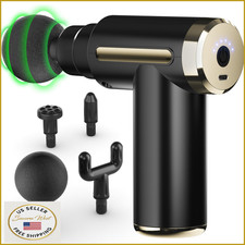 Cotsoco Deep Tissue Massage Gun for Pain Relief - 4 Heads, 6 Speeds