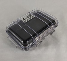 Pelican 1020 Micro Case Clear Lid Waterproof Crushproof Hard Utility Box