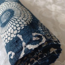 Boro Japanese Old Used Cloth Vintage Indigo D...